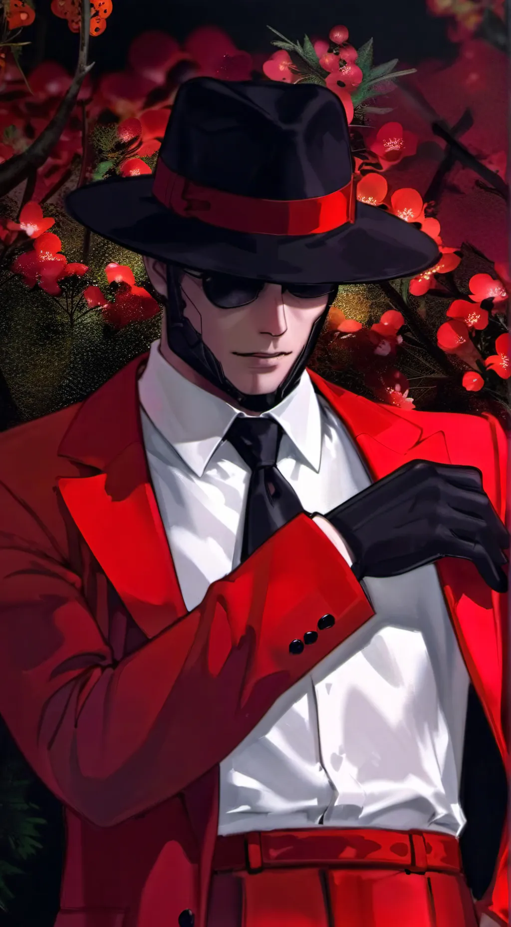 ai character: guardia triangulo background