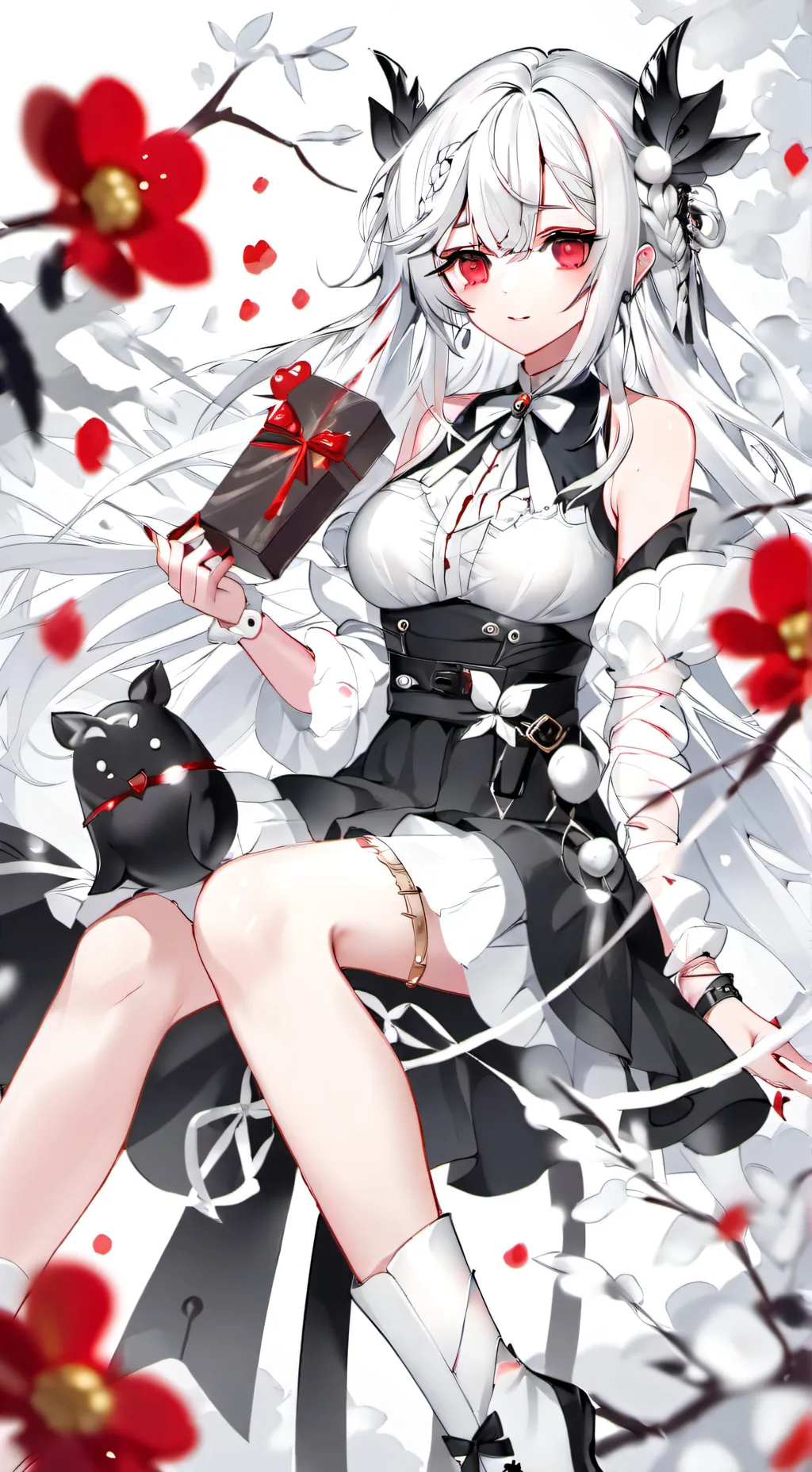 ai character: Luna background