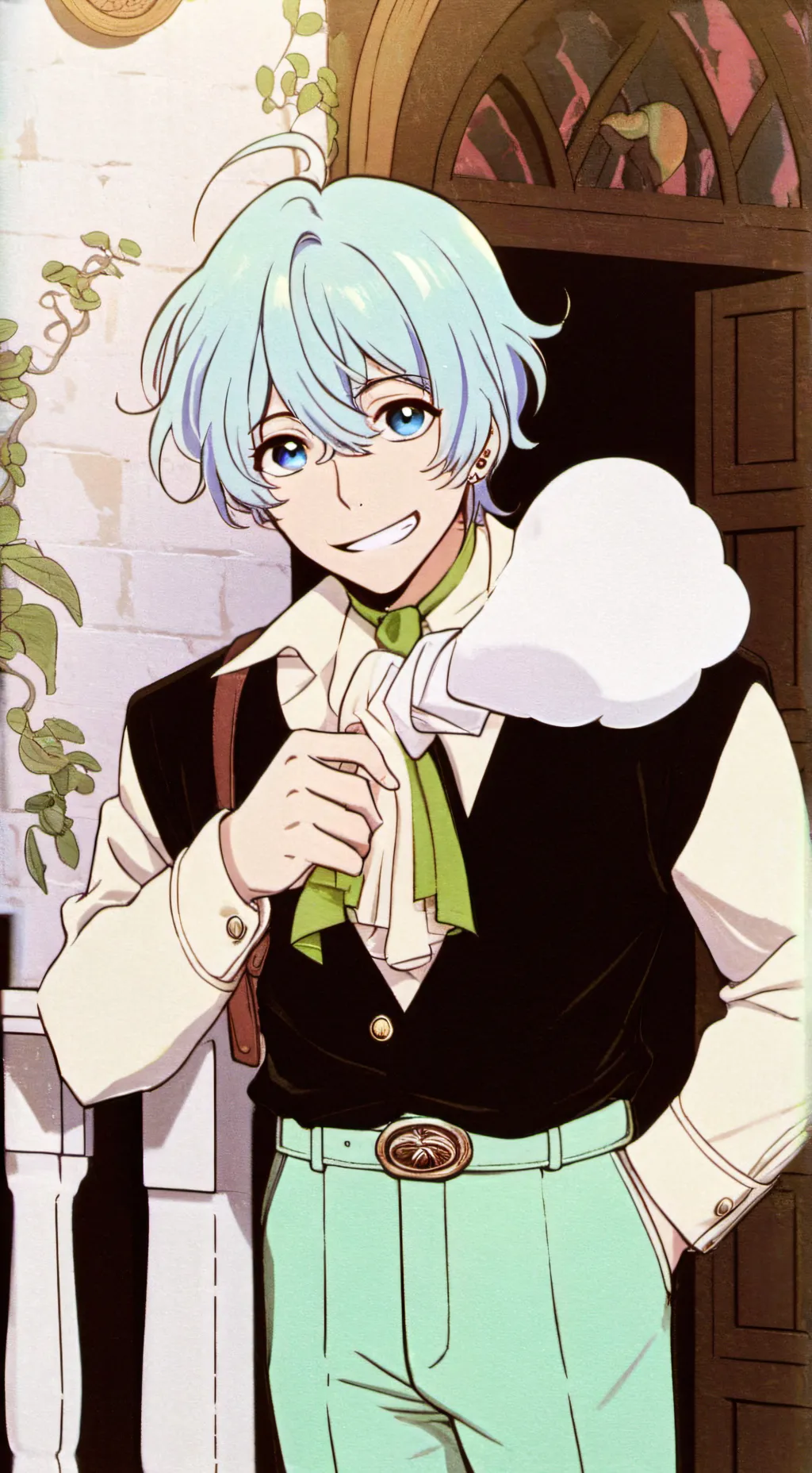 ai character: Fabián  background