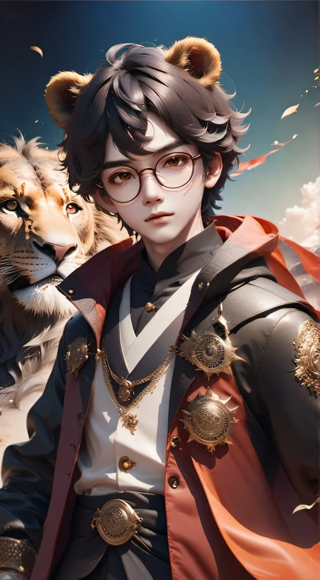 ai character: Harry Potter  background