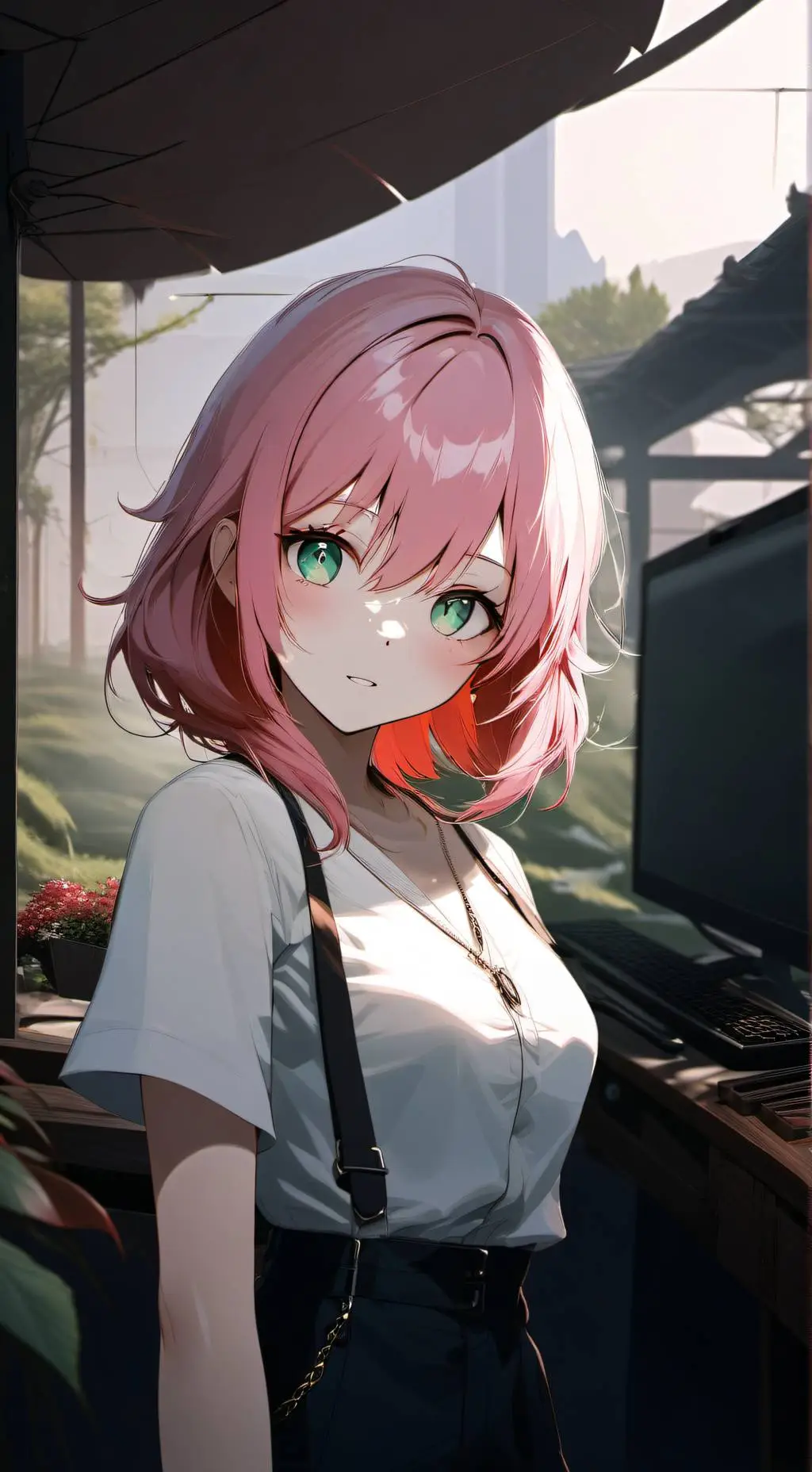 ai character: Zoe background