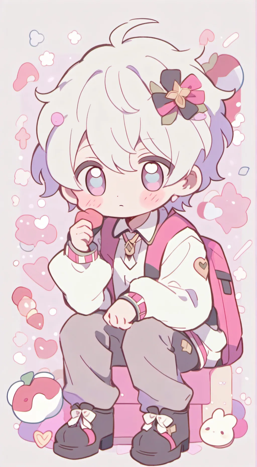 ai character: Milo background