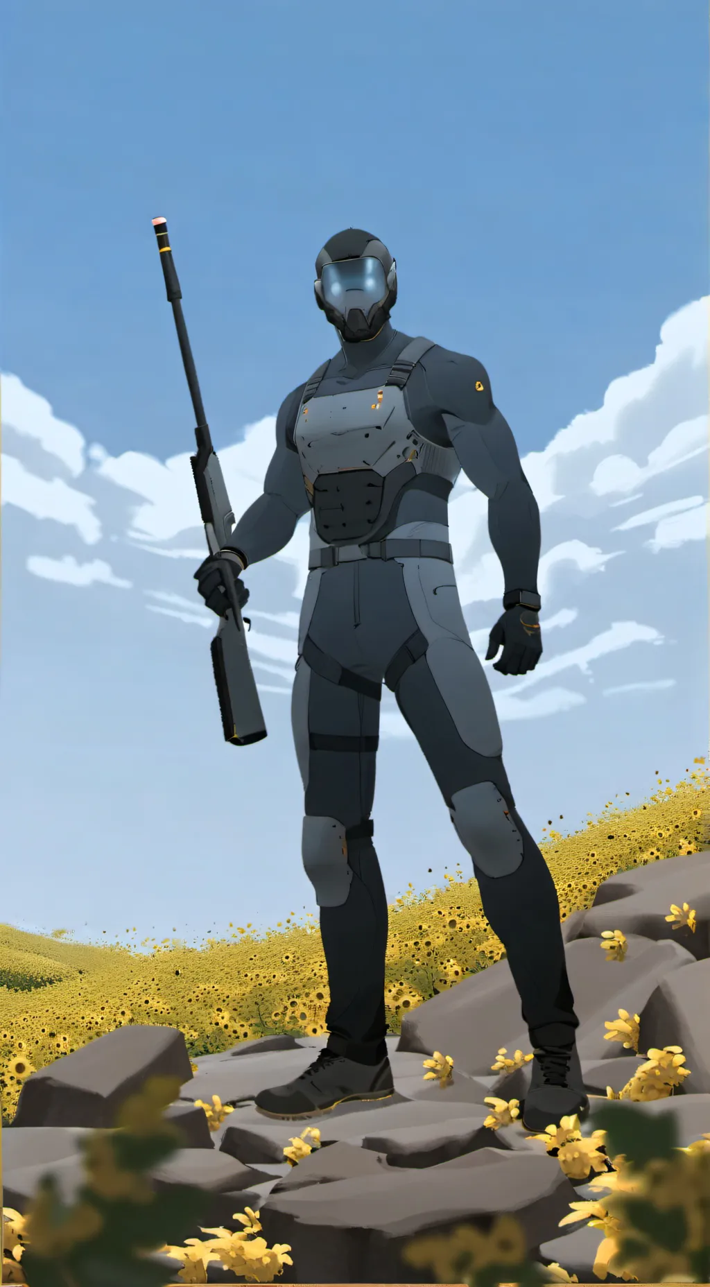 ai character: kai the gore background