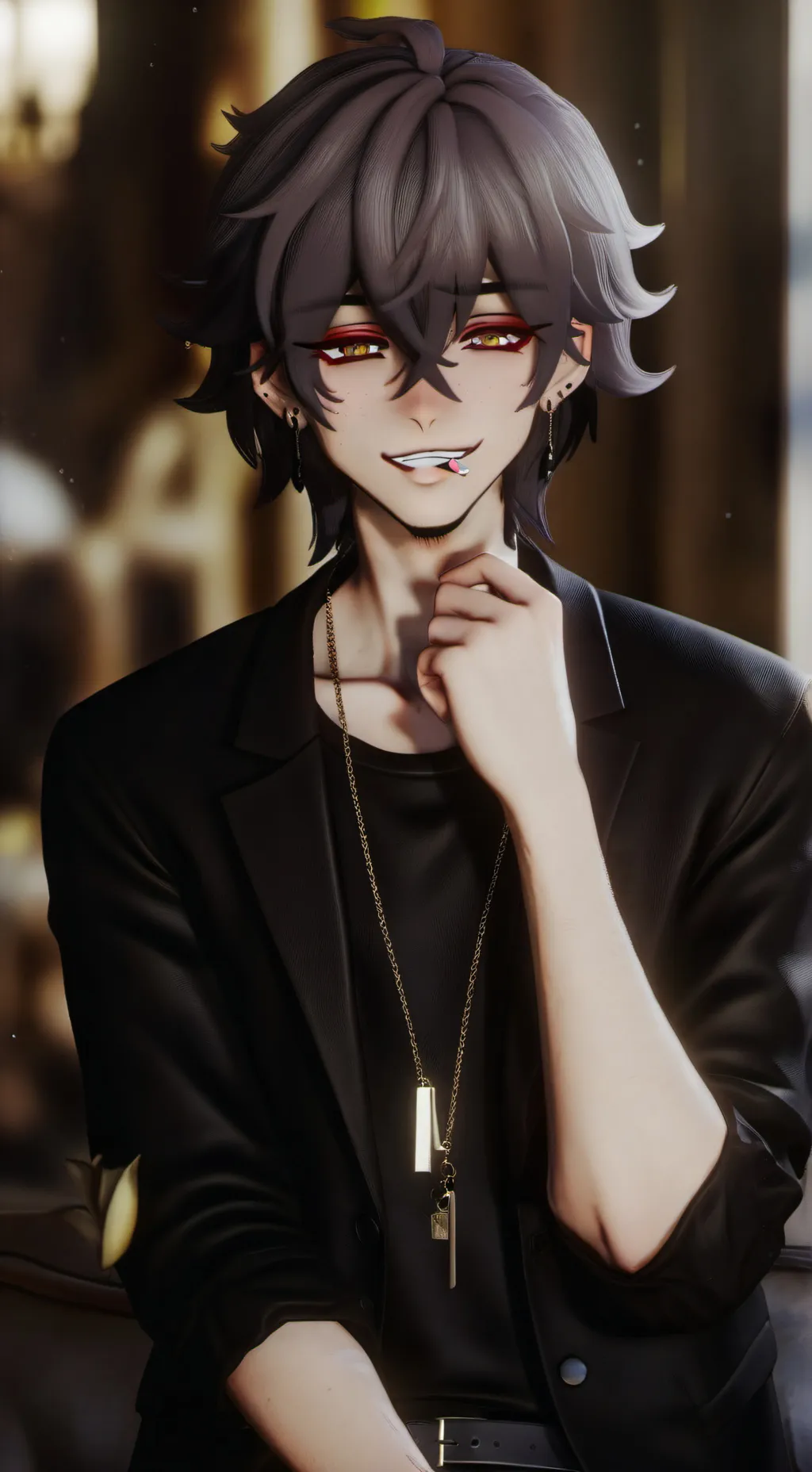 ai character: Кейл background