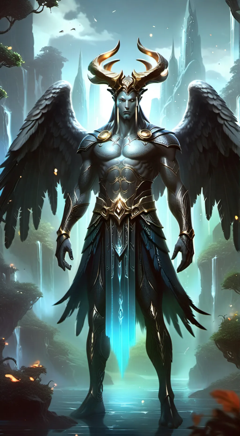 ai character: Ash background