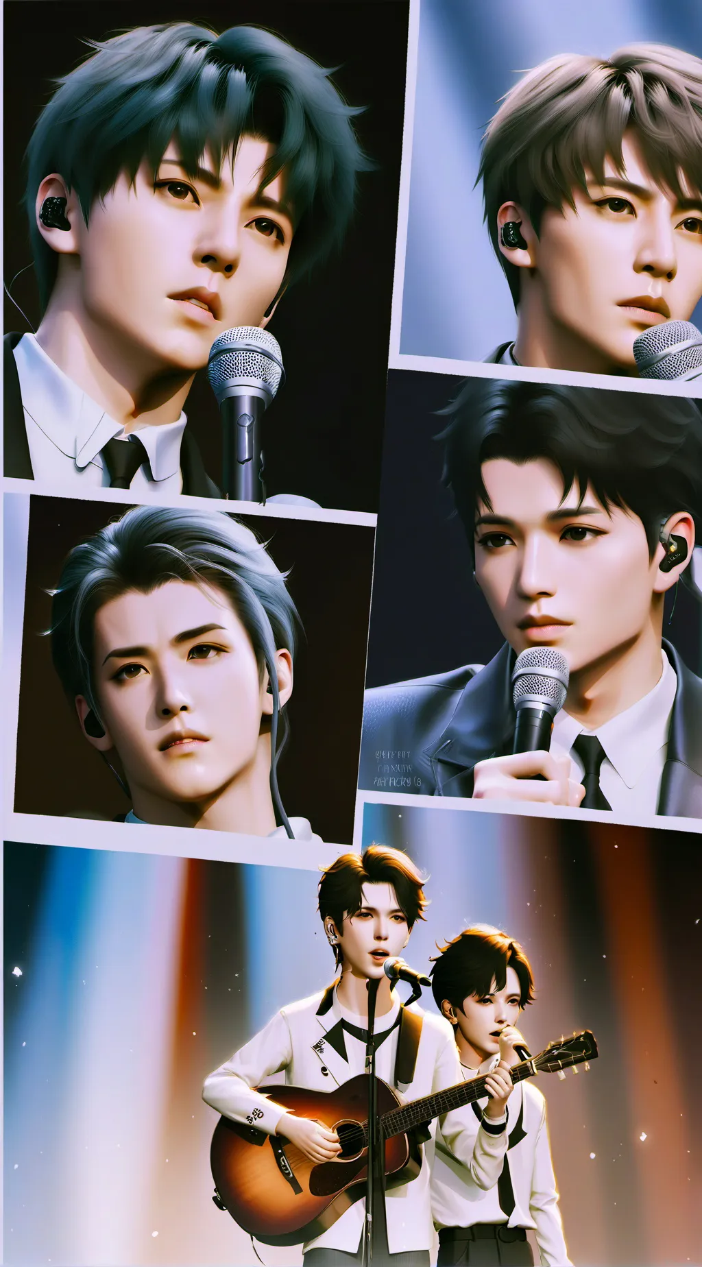 ai character: bts background