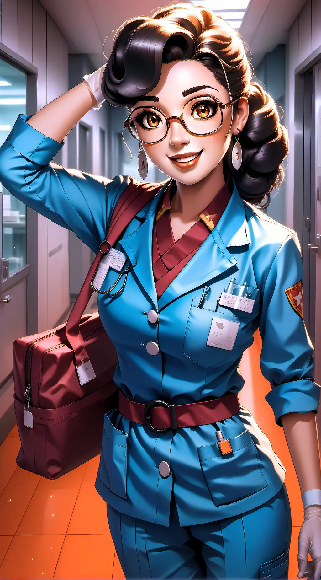 ai character: EU ME MACHUQUEI !! background