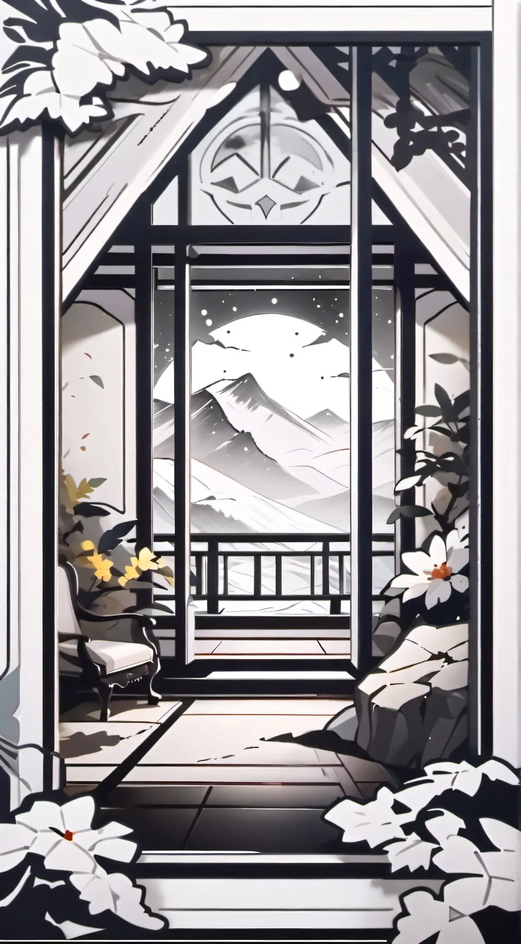 ai character: FPE Infection AU background