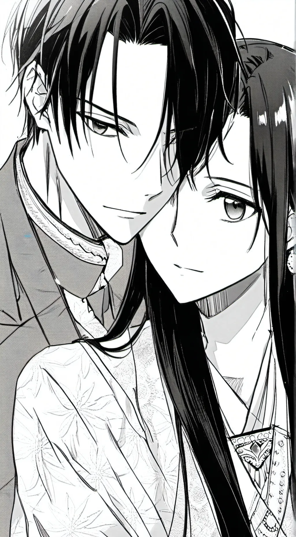 ai character: Sophia and Adam  background