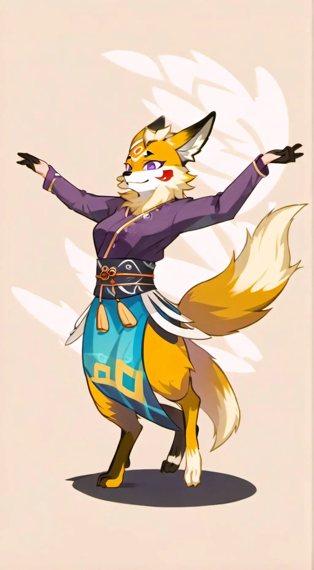 ai character: okawa background