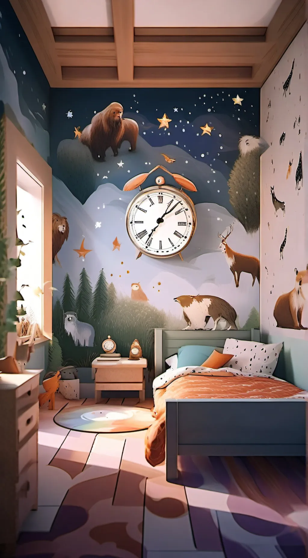 ai character: headache meme background