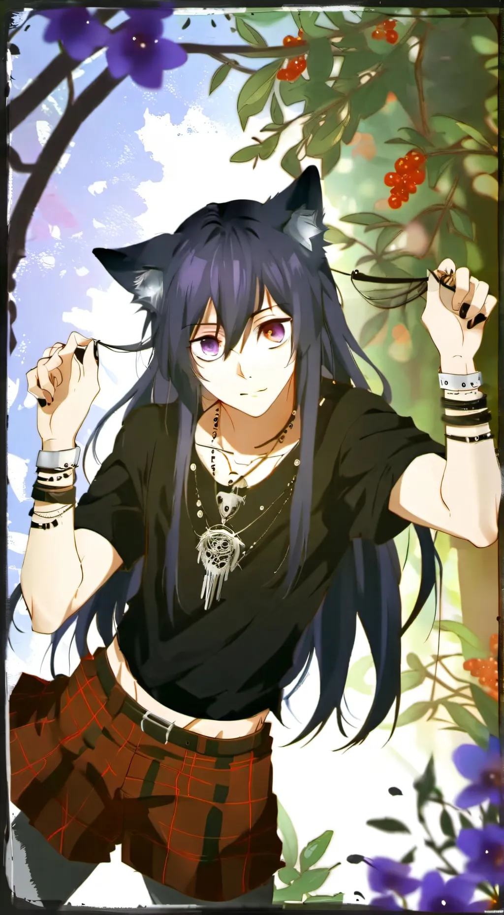 ai character: sarah background