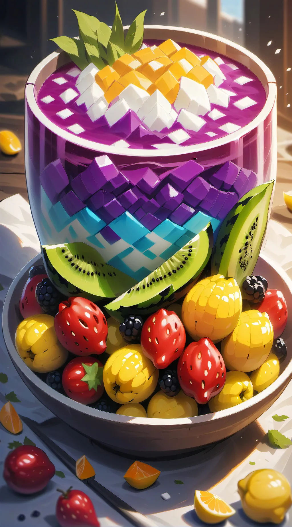 ai character: dee background