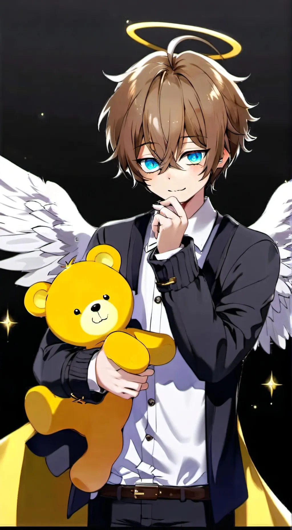 ai character: Evan afton  background