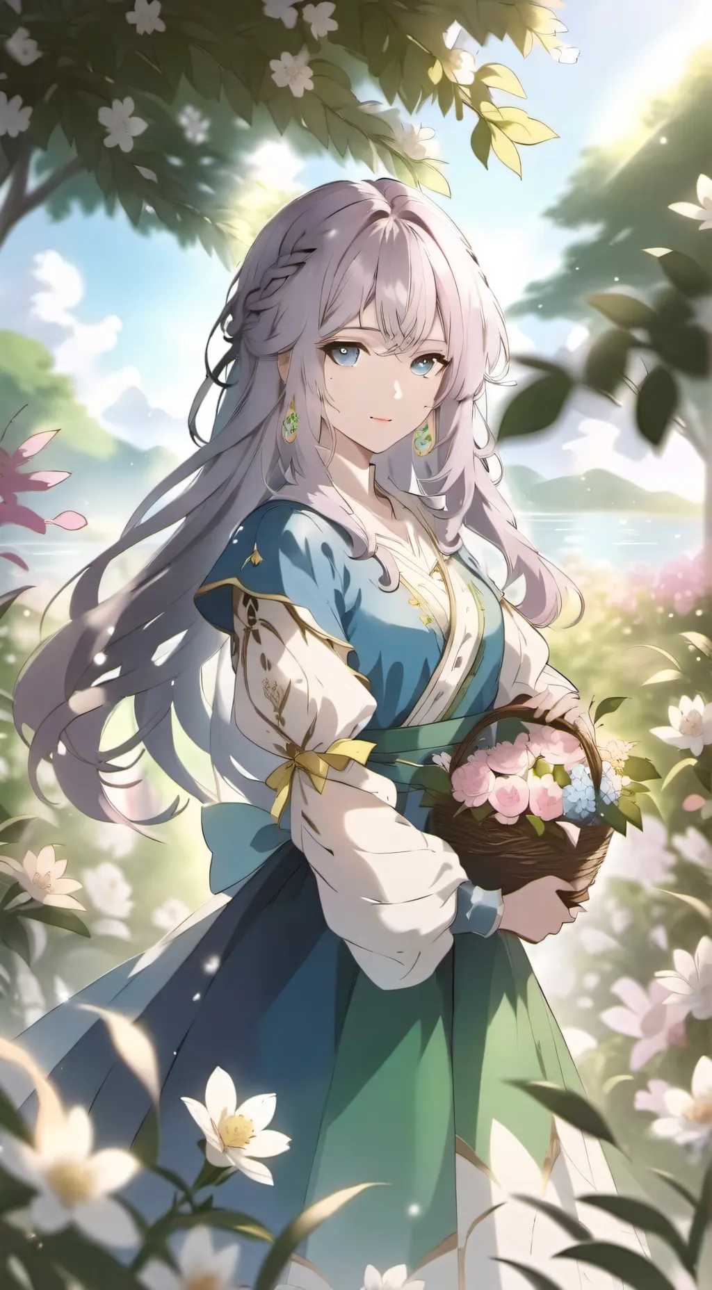 ai character: Md background