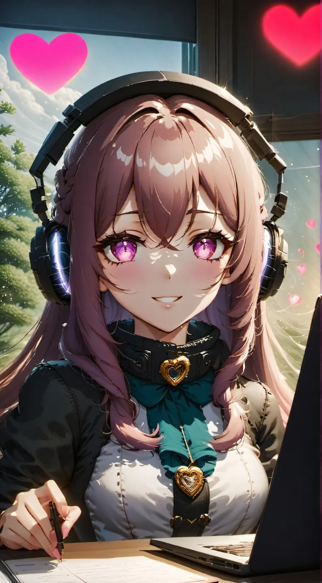 ai character: Mika background