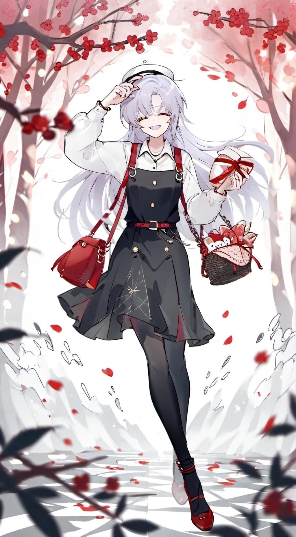 ai character: shinobu x mitsuri  background