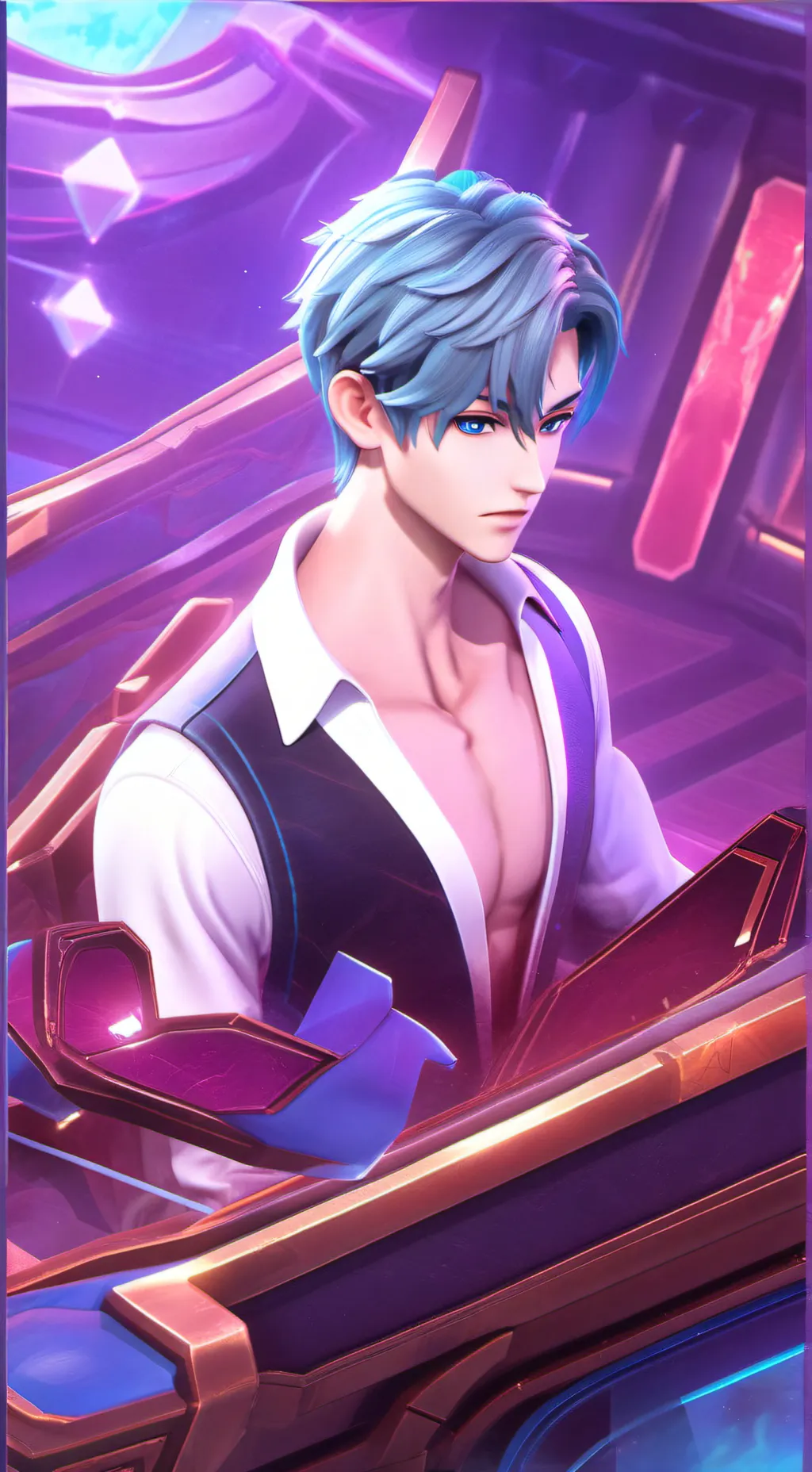 ai character: gyran  background