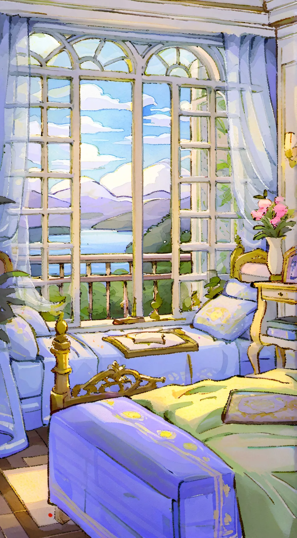 ai character: baby shadow  background