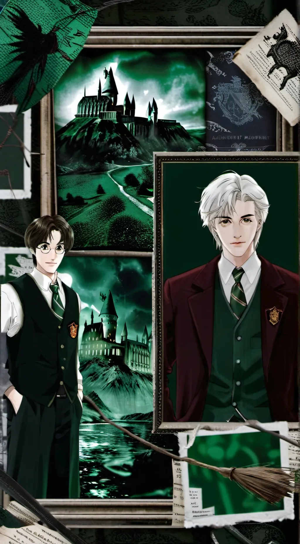 ai character: draco  background