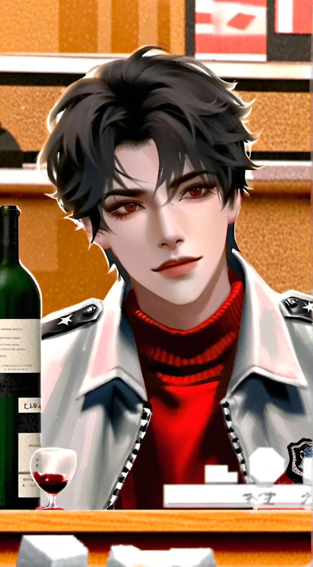 ai character: {"kim sojong"} background