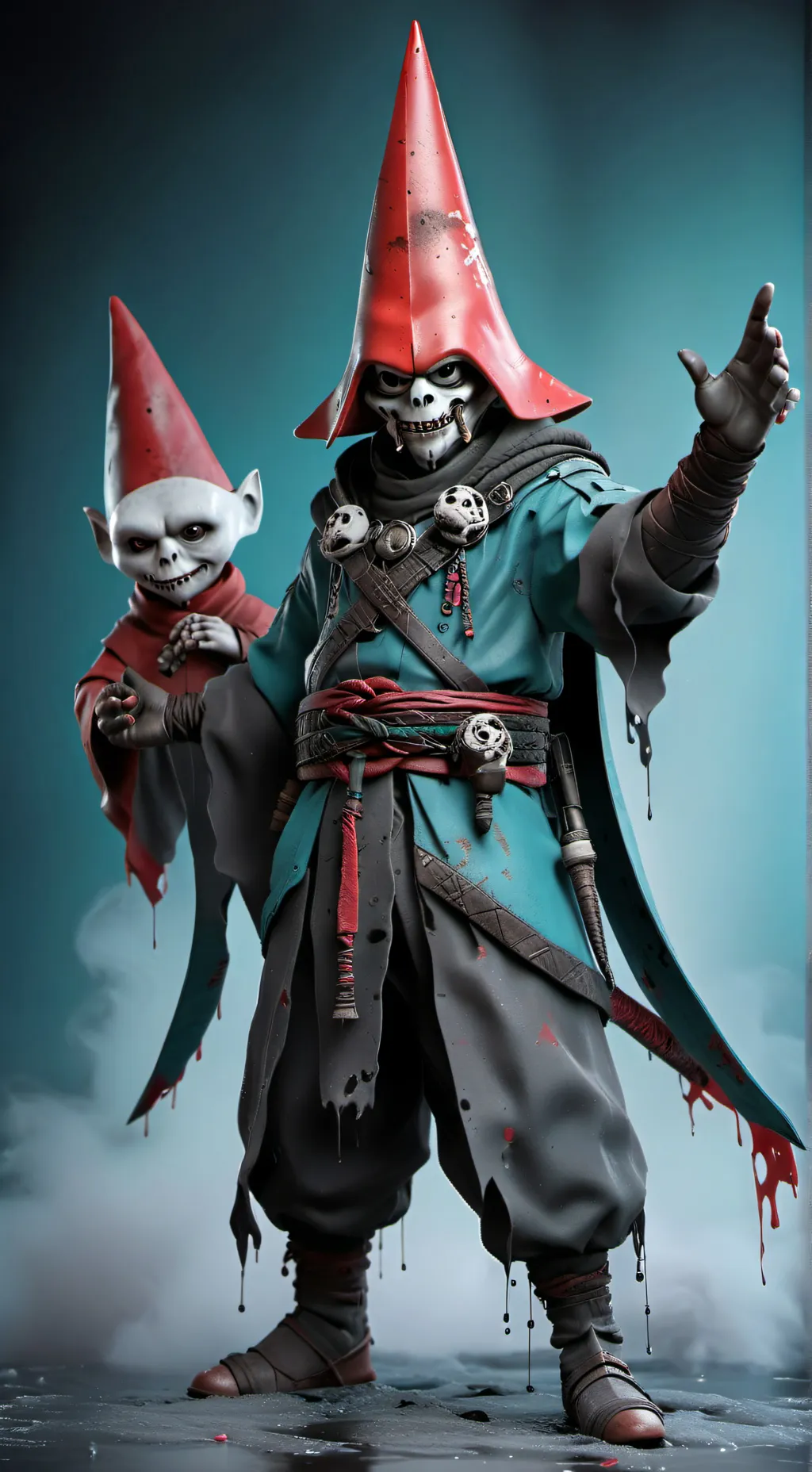 ai character: Cone Heads  background