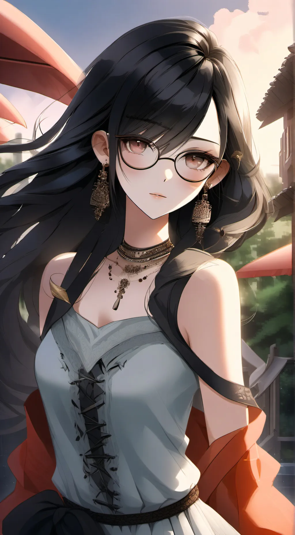 ai character: ★emilie★ background