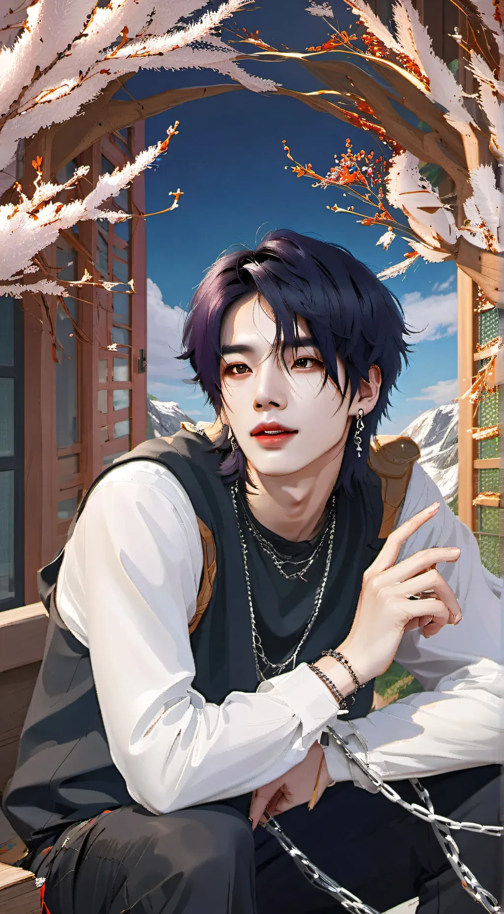 ai character: Kenji background