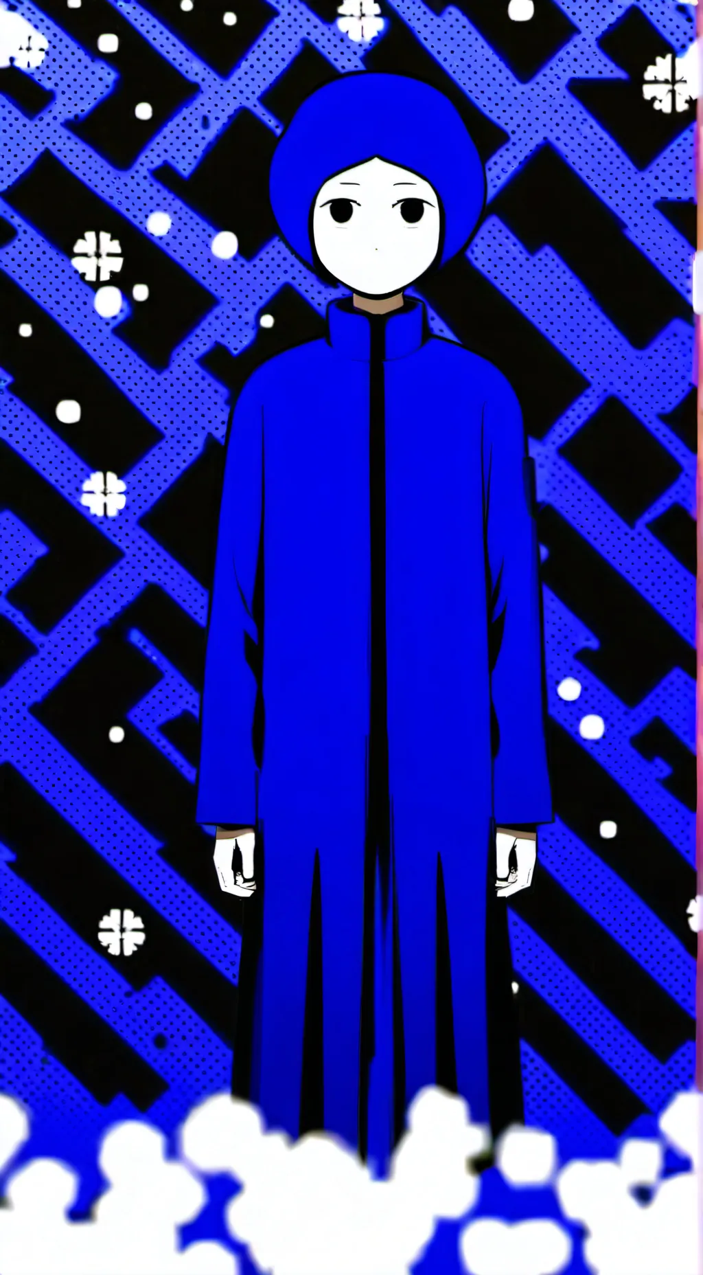 ai character: 💙jevin💙 background