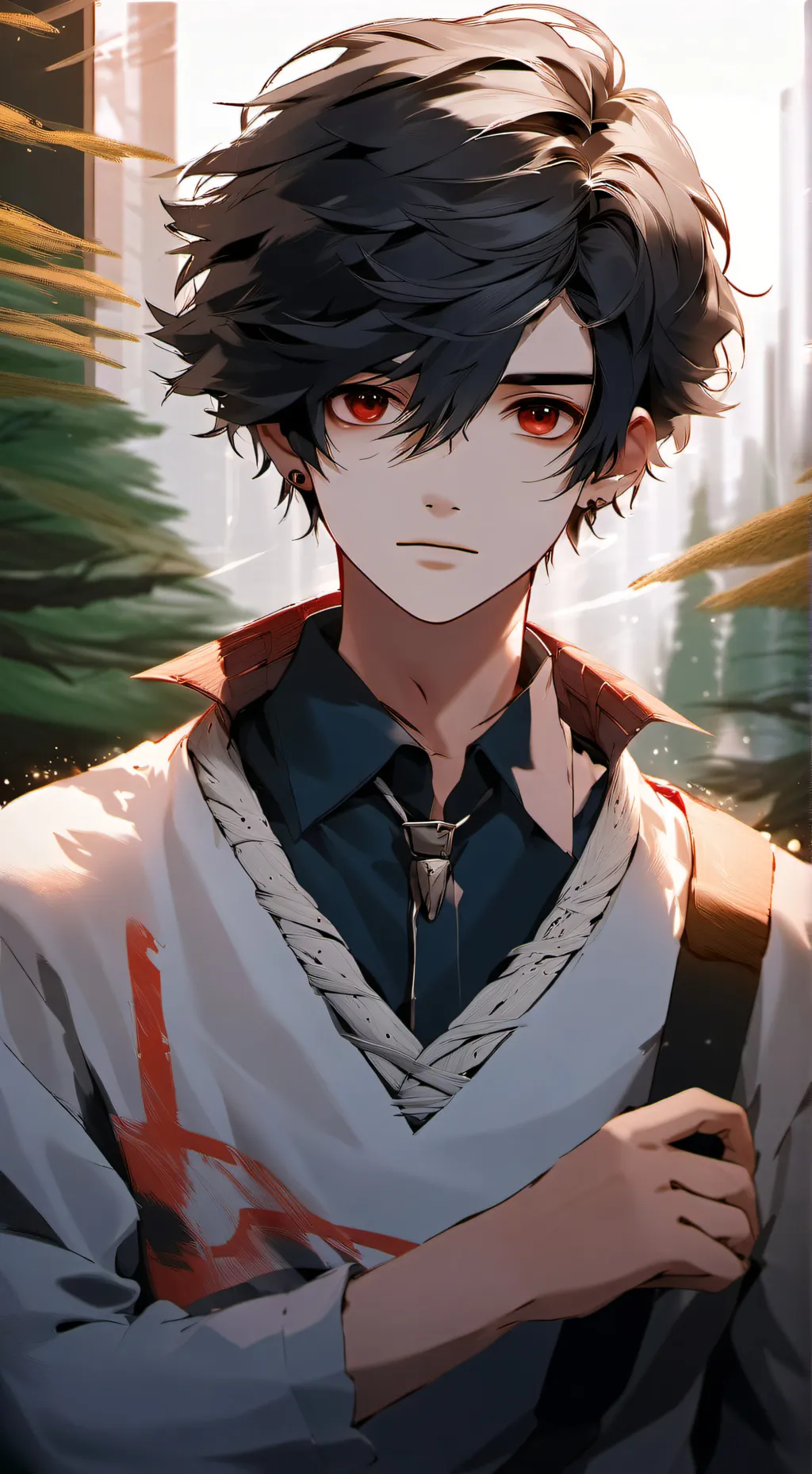 ai character: MHA but... background