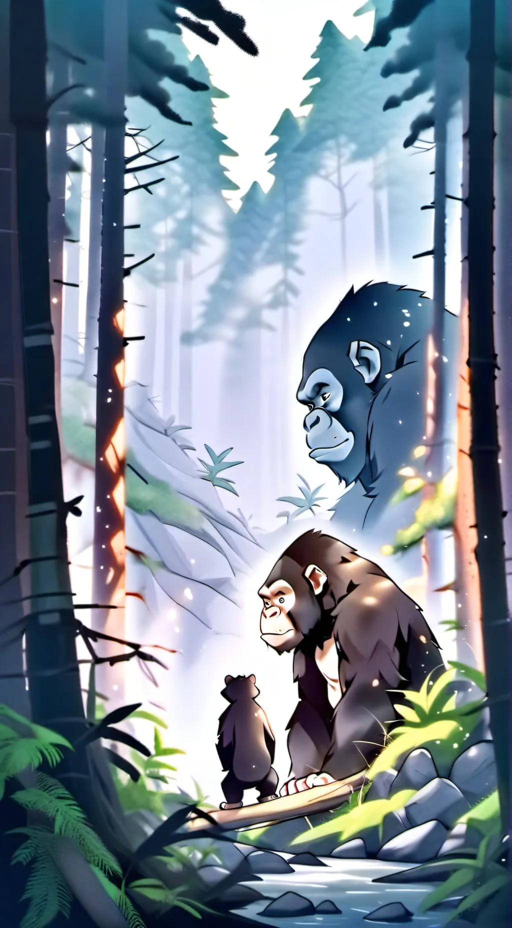 ai character: gtag vs i am cat background