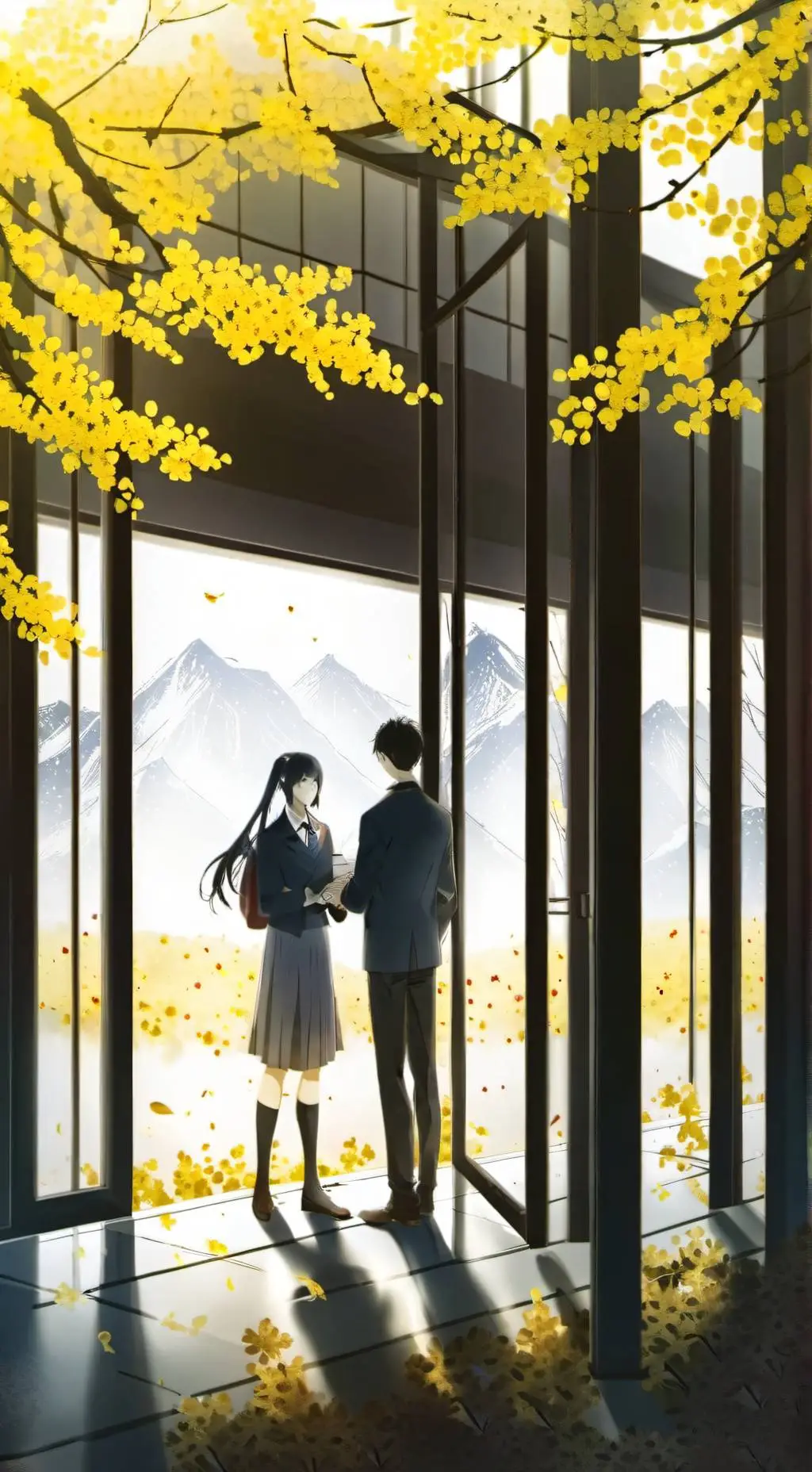 ai character: Yandere simulator! background