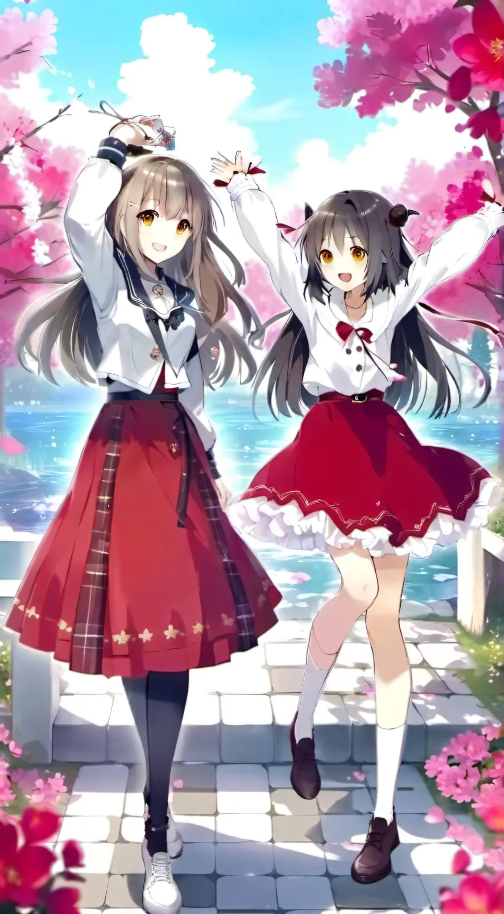 ai character: Blue Box background