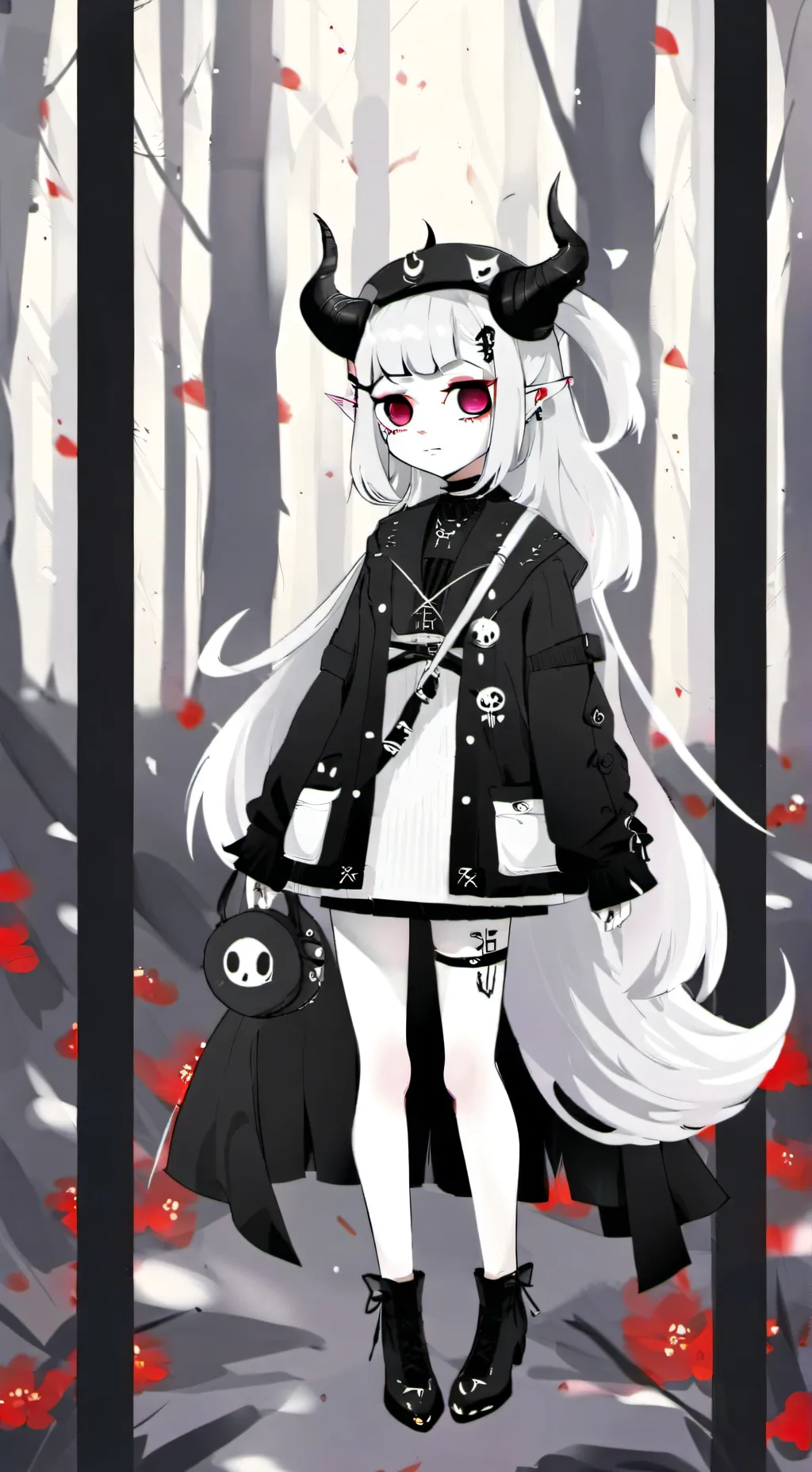 ai character: MHA×pick me background