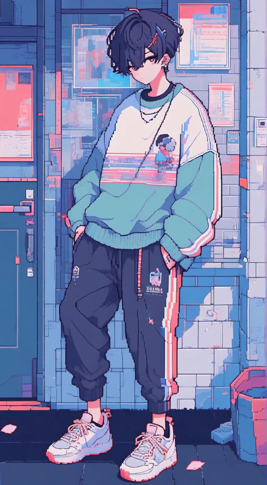 ai character: JJK -★ background