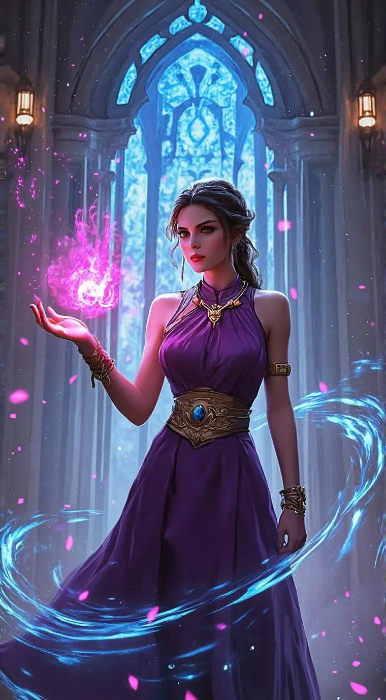 ai character: rayssa (filha) background