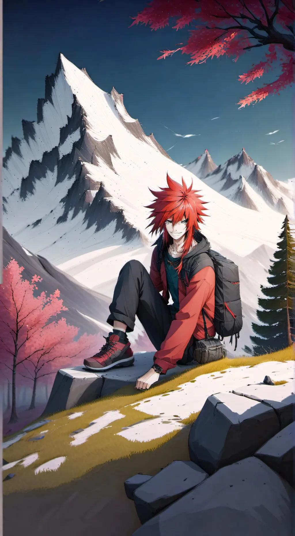 ai character: Alex  background