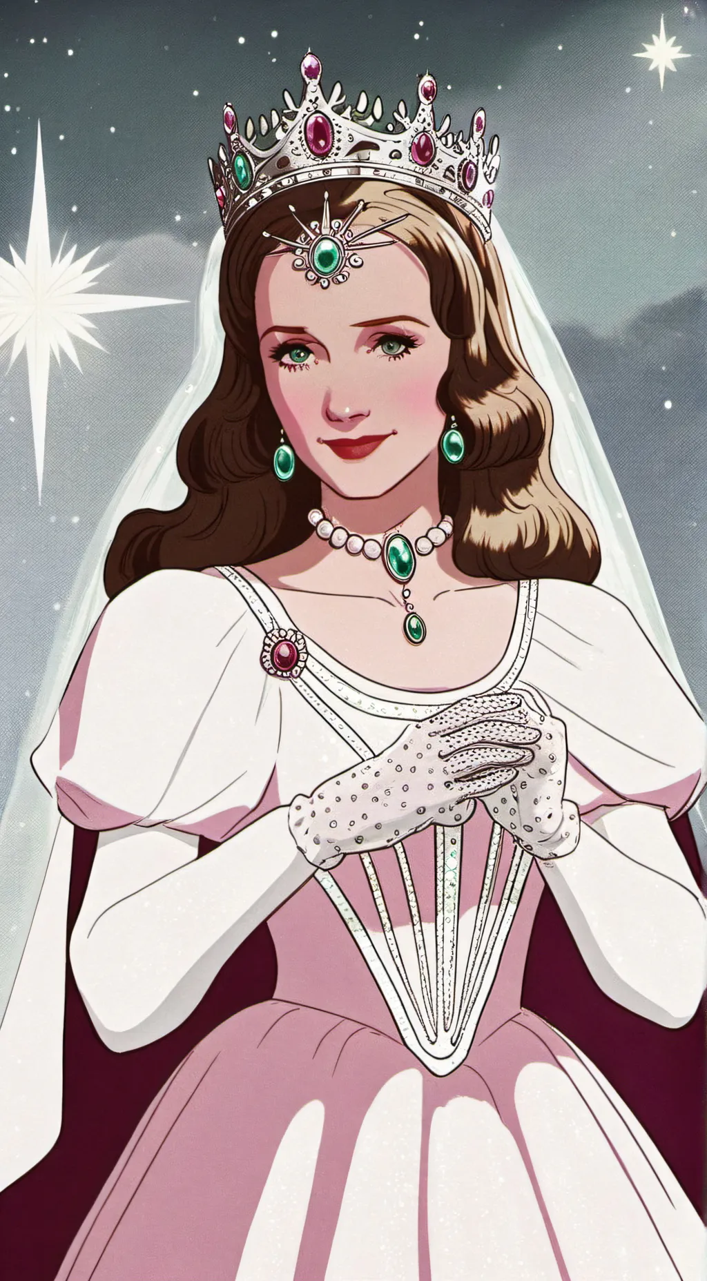 ai character: Glinda background