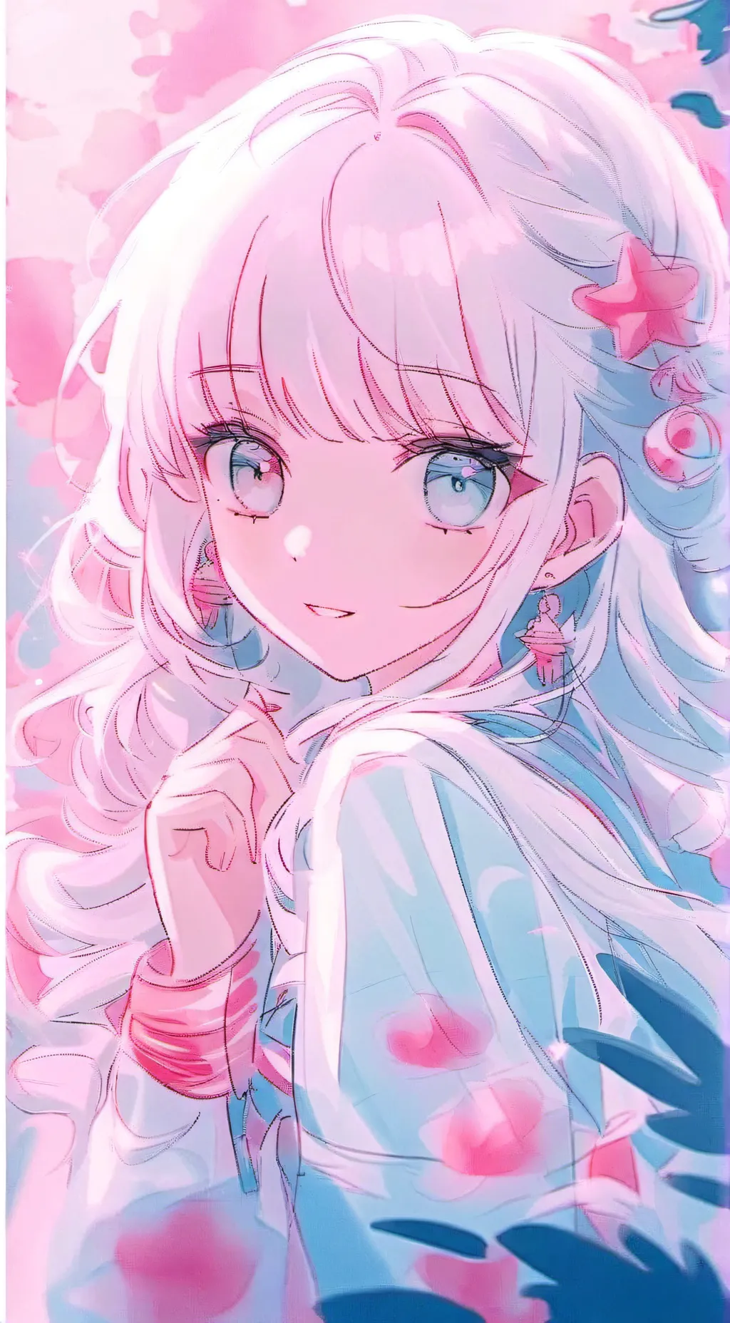 ai character: Pinky background