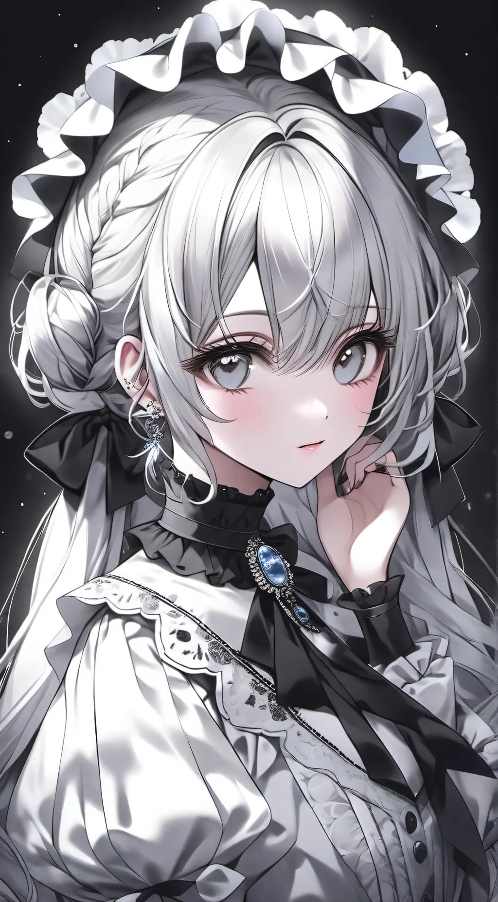 ai character: Ocean  background