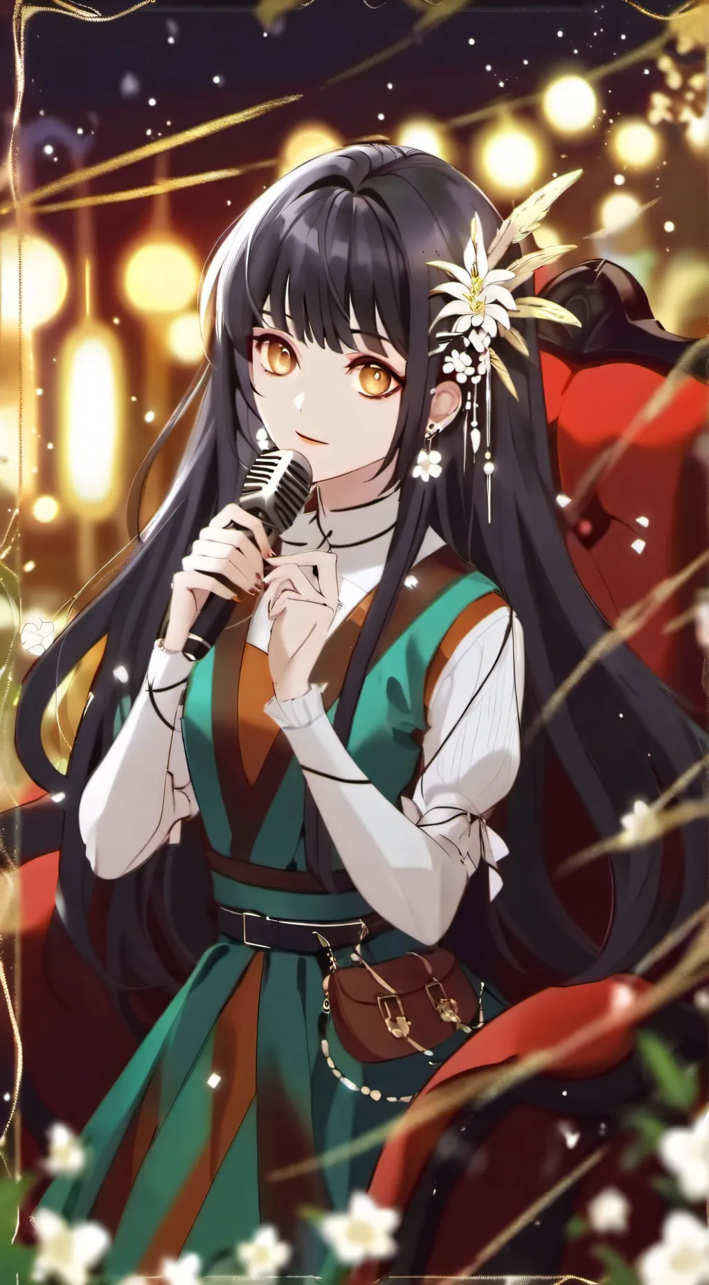 ai character: tv acida background