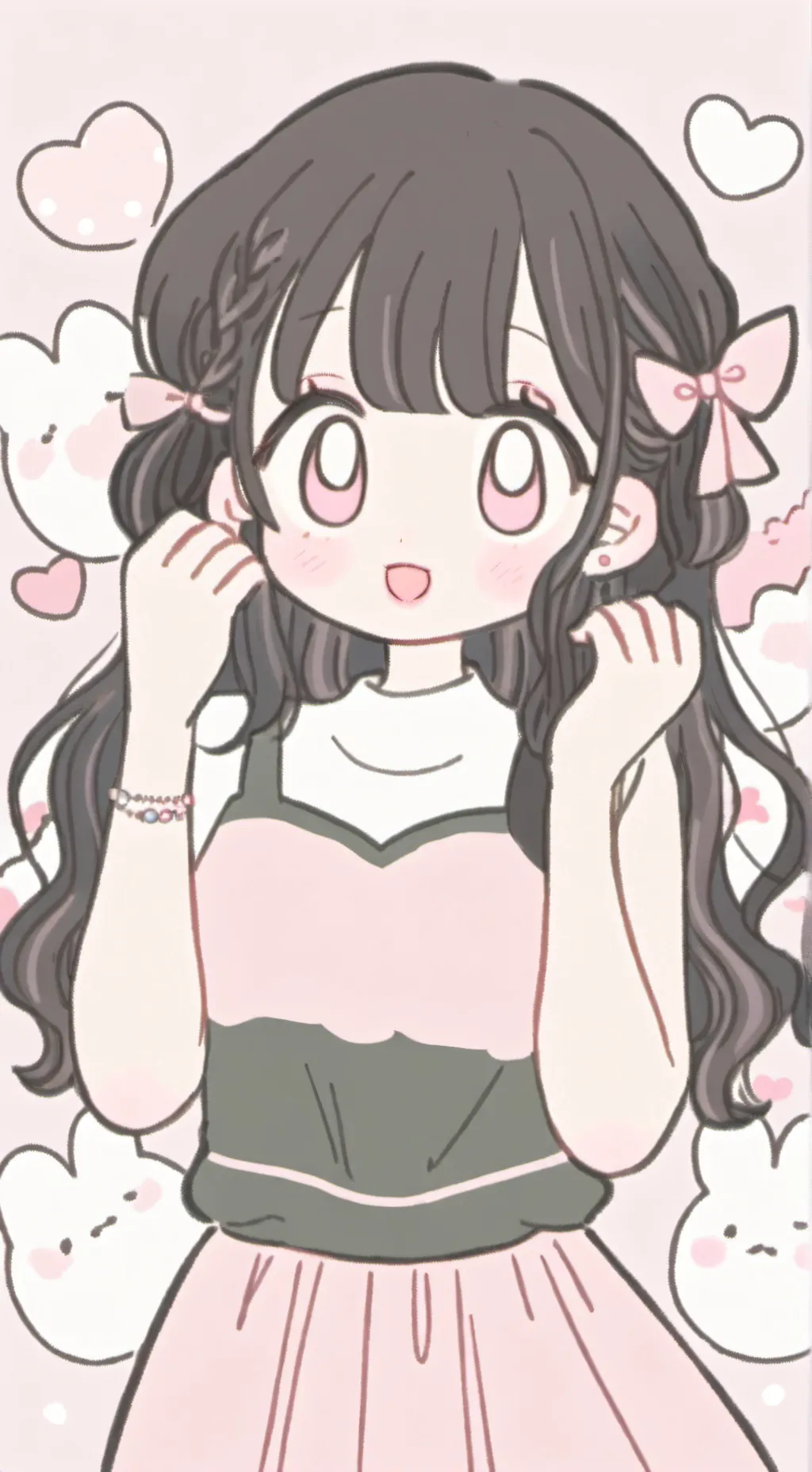 ai character: Lea background