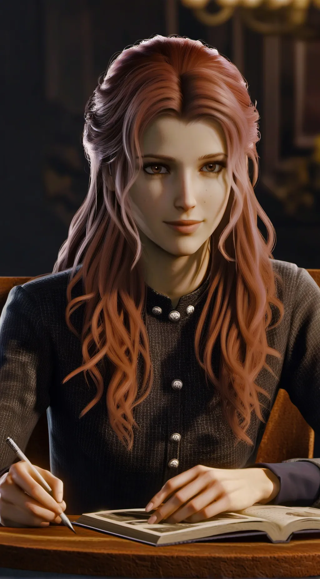 ai character: Brenda background