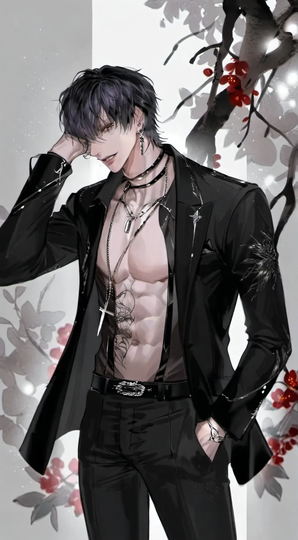 ai character: Leo background