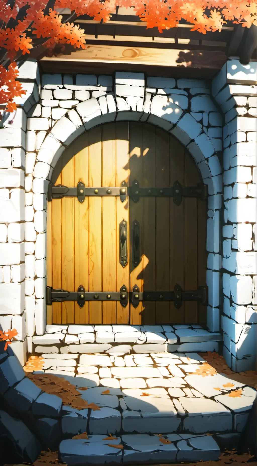 ai character: Dungeon battle ￼ background