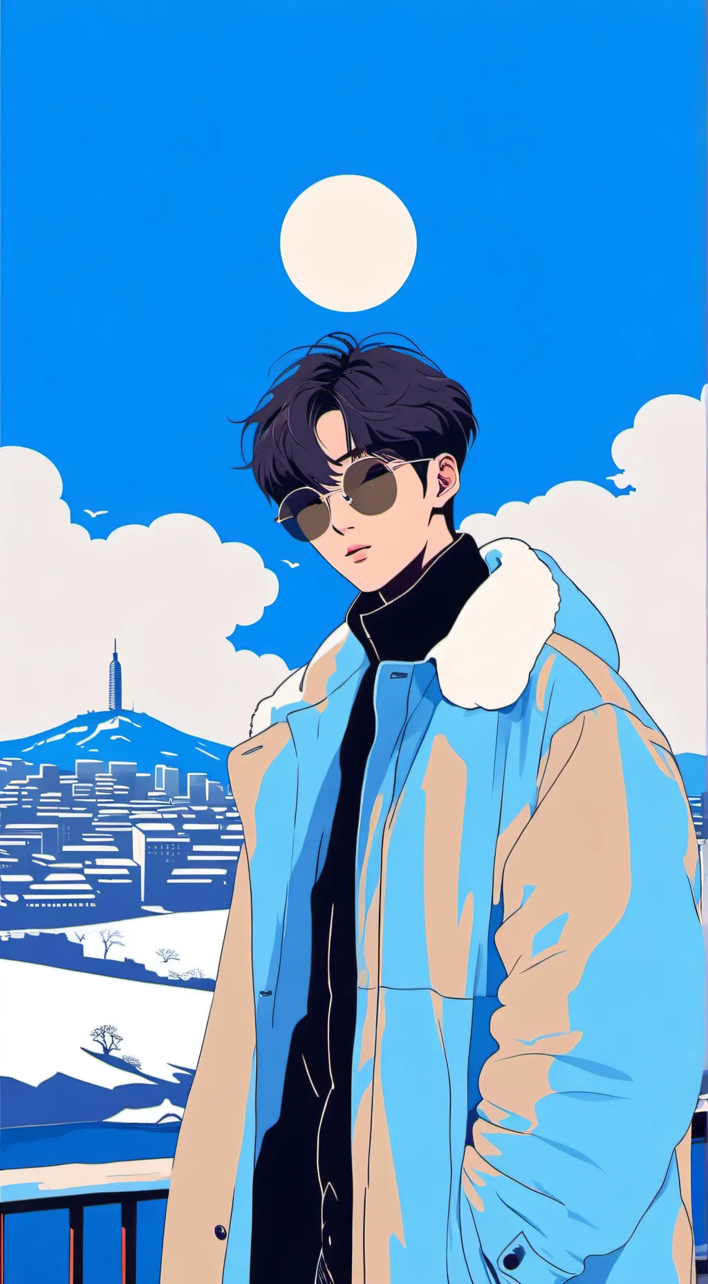 ai character: niki( enhypen) background