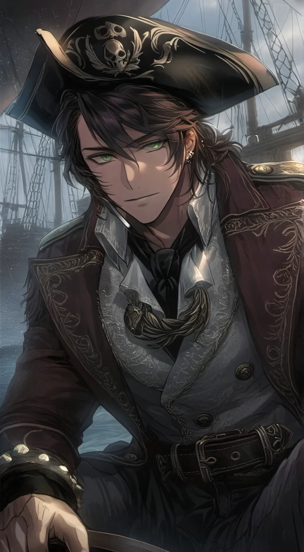 ai character: Adrian Blackwood background