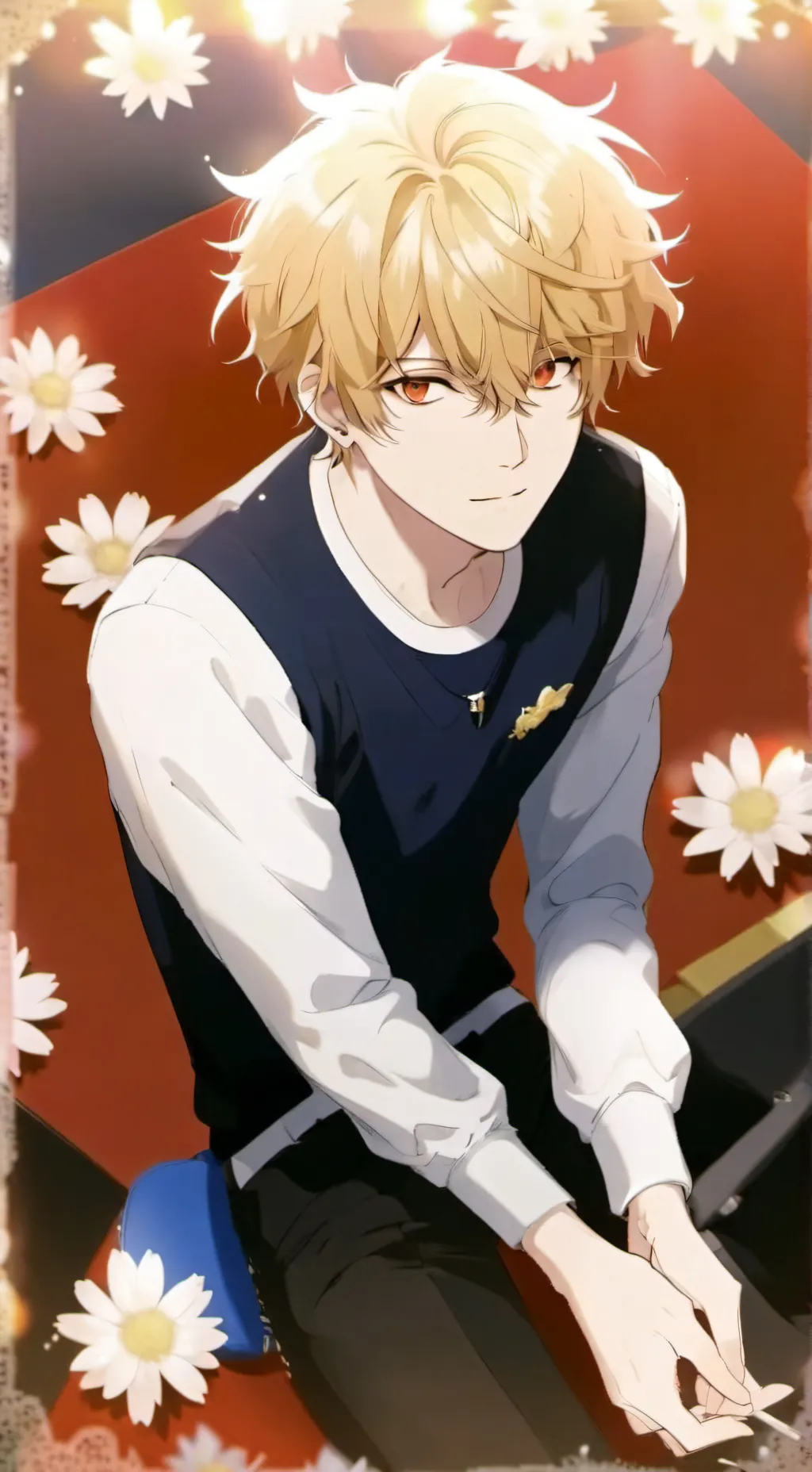 ai character: KNY SQUID GAME  background