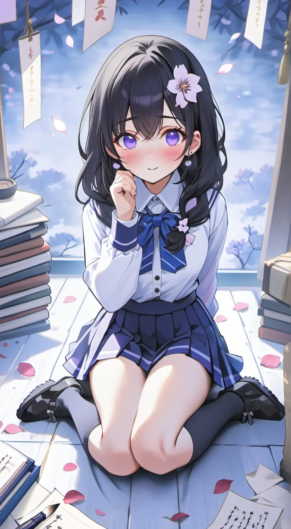 ai character: Miyuki background