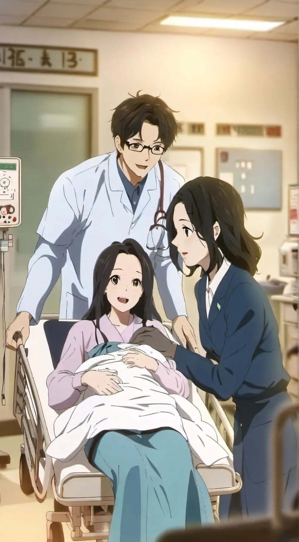 ai character: mom, doctors background